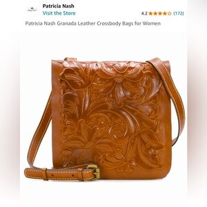 Patricia Nash cross body bag.